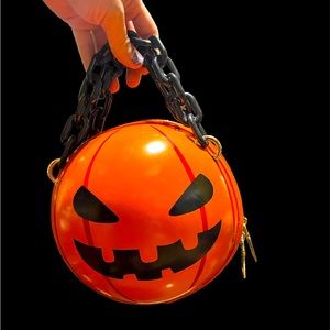 Novelty pumpkin purse new with tag